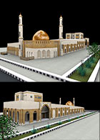 پایان نامه معماری - مسجد و مرکز فرهنگی ناجا